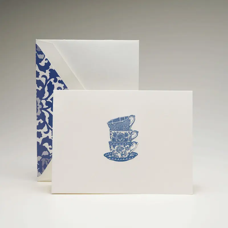 Crane Tea Cups Note (10 ea)