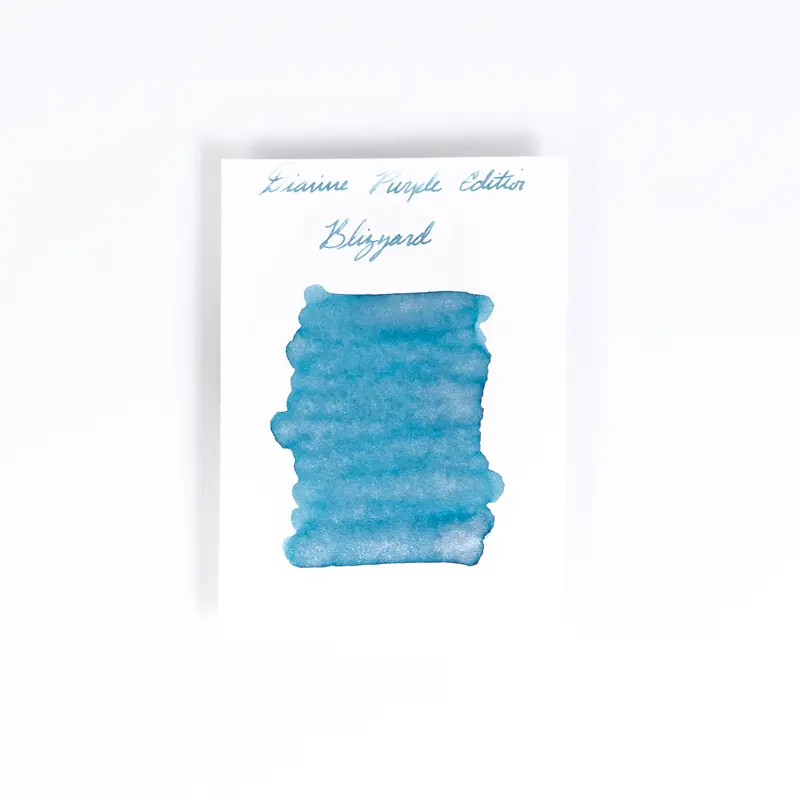 Diamine Blizzard (50ml) Bottled Ink (Shimmer) - Purple Edition