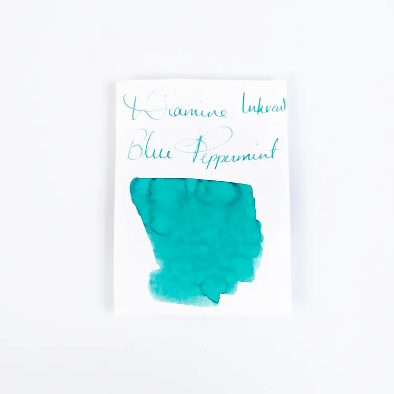 Diamine Blue Peppermint (50ml) Bottled Ink (Shimmering) - Blue Edition