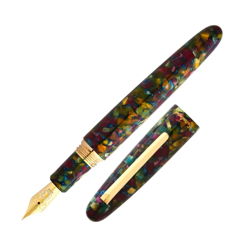 Esterbrook Estie Oversize Fountain Pen - Botanical Gardens with Gold TrimExtra Fine
