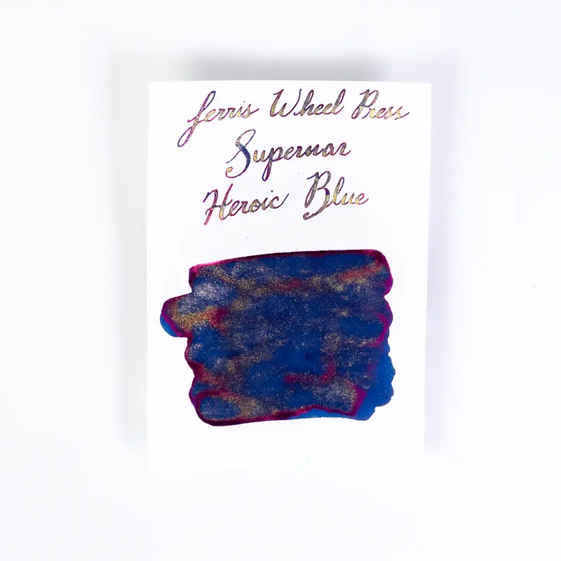 Ferris Wheel Press Superman Heroic Blue (28ml) Bottled Ink
