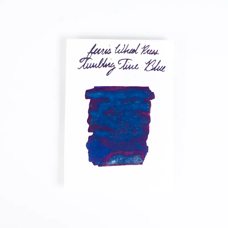 Ferris Wheel Press Tumbling Time Blue (20ml) Bottled Ink - Down the Rabbit Hole