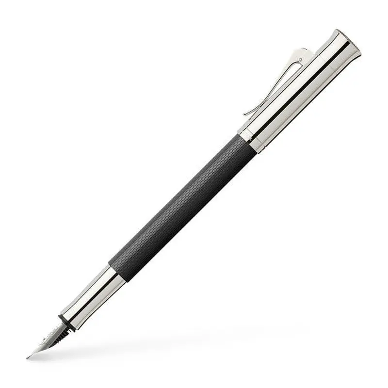 Graf von Faber-Castell Fountain Pen - Guilloche BlackExtra-Fine