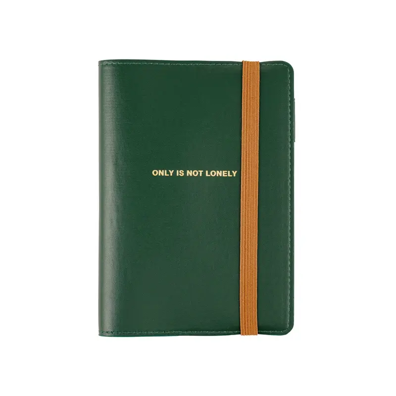 Hobonichi A6 Techo Cover Only - Only is Not Lonely (Ivy Green)
