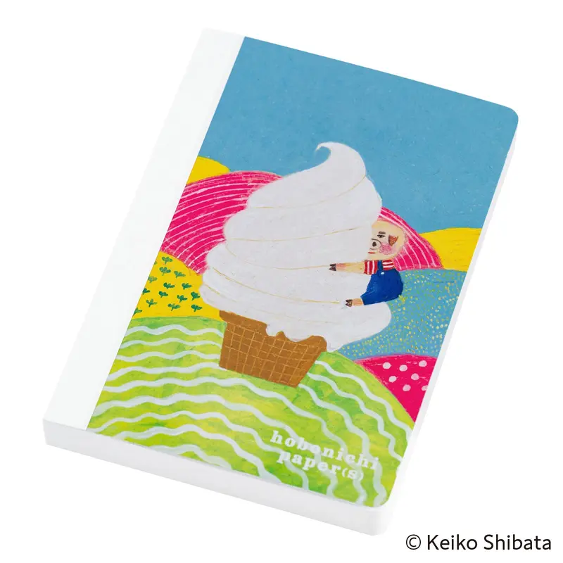 Hobonichi A6 Techo Paper(s) - Keiko Shibata: (Ueda-sans summer of hugs)