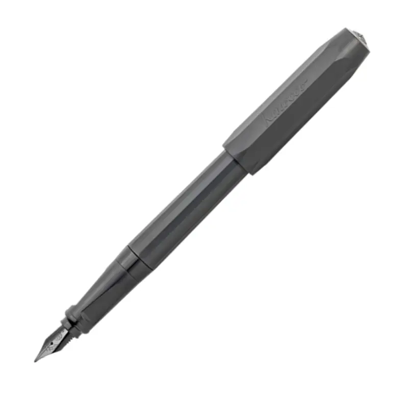 Kaweco Perkeo Fountain Pen with 3 Ink Cartridges - All BlackFine