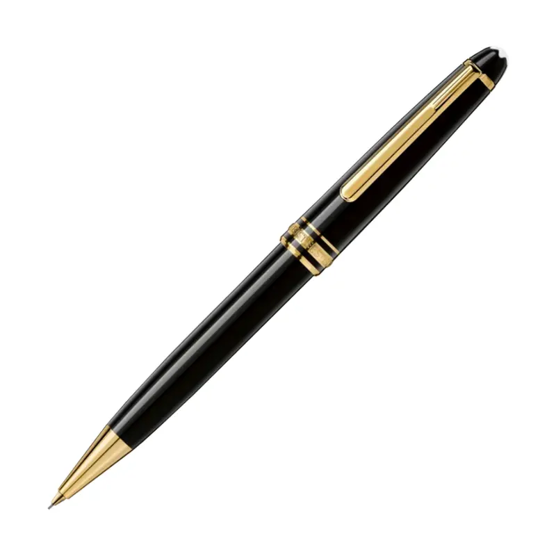 Montblanc Mechanical Pencil - Black with Gold Trim (Meisterstck Classique)0.5mm