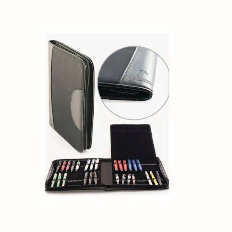 Monteverde 36 pc Zipper Pen Case Black
