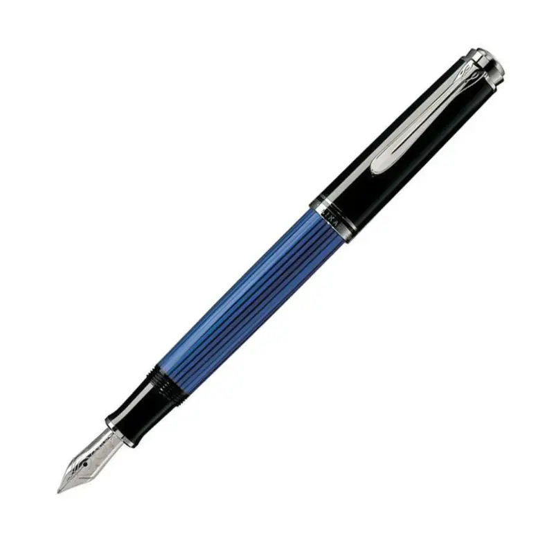 Pelikan Souvern M405 Fountain Pen - Black/BlueExtra-Fine