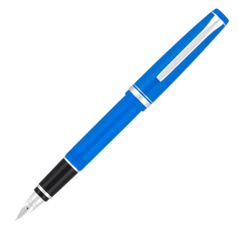 Pilot Falcon Fountain Pen - Blue with Rhodium TrimExtra-Fine