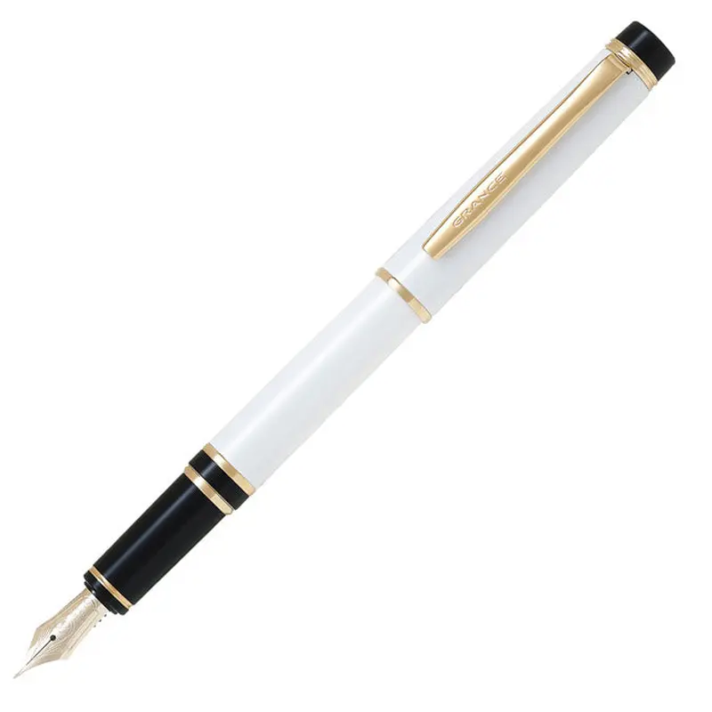 Pilot Grance Fountain Pen - WhiteFine