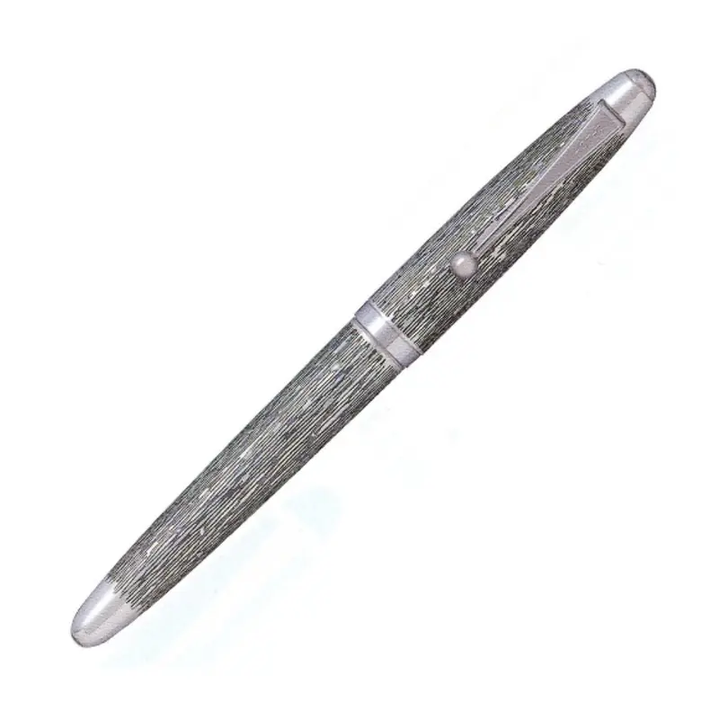 Pilot Sterling Silver Fountain Pen - Silvern TsumugiFine
