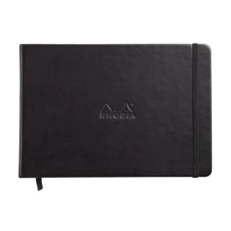 Rhodia Webnotebook Landscape (A5) Blank - Black