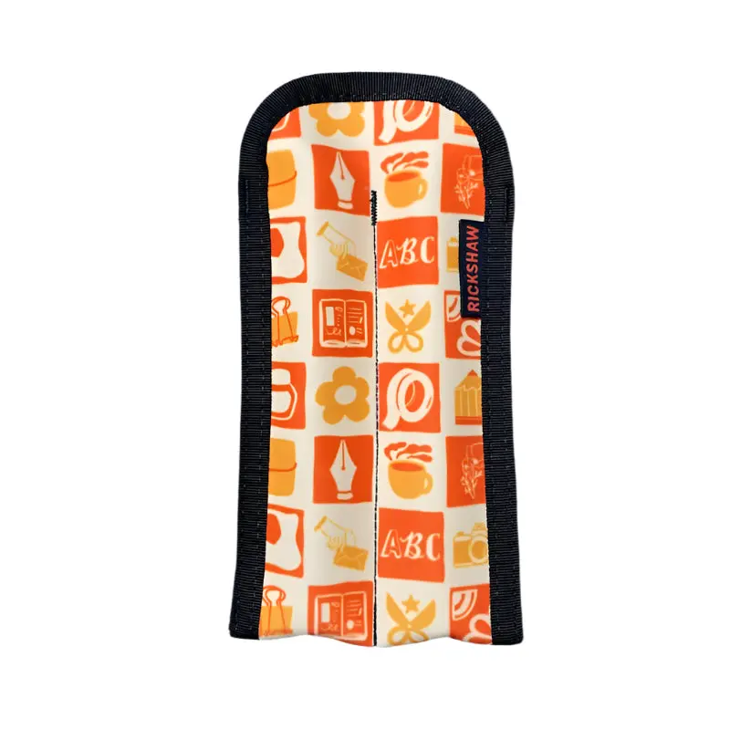 Rickshaw Bagworks 2-Pen Coozy Sleeve - Stationery Icons