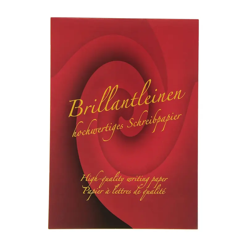 Rossler Brillanteinen A4 Writing Pad - White