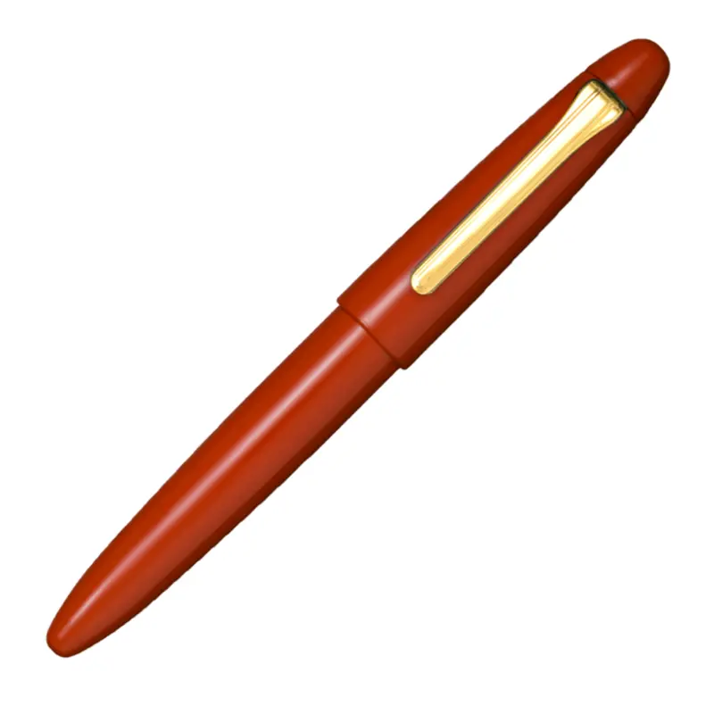 Sailor King of Pen Color Urushi Ebonite Fountain Pen - Amber (Bespoke)Medium