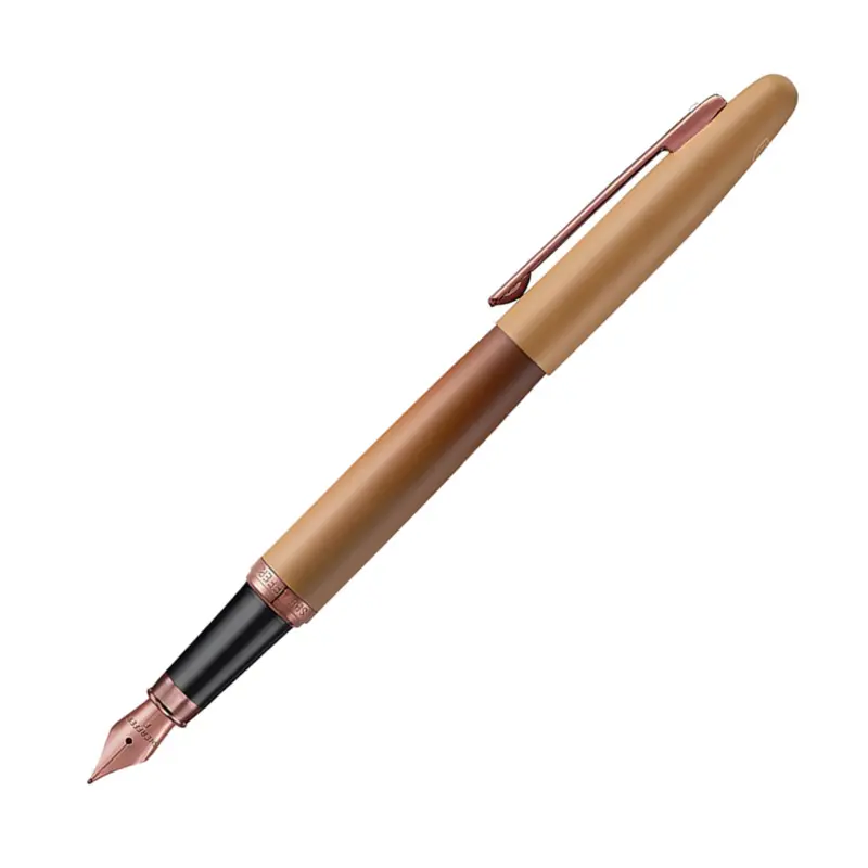 Sheaffer VFM Coffee Edition Fountain Pen - Matt Brown with PVD TrimMedium