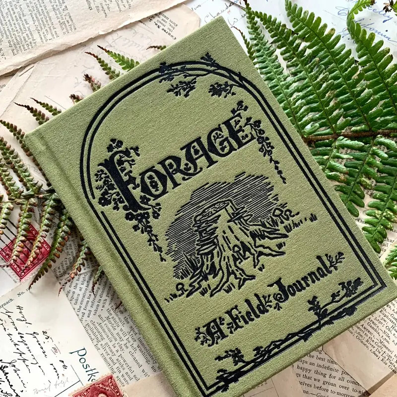 The Creeping Moon A6 Foraging Field Journal - Green