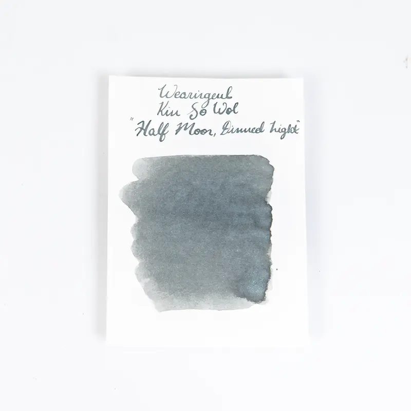 Wearingeul Half Moon, Dimmed Light (30ml) Bottled Ink (Glistening)