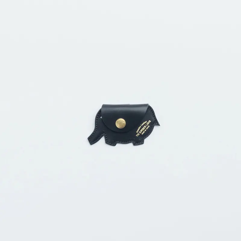 The Superior Labor INGRASSATO Elephant Coin Case - Black (2025)