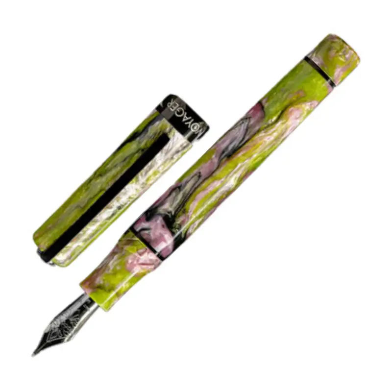 Visconti Voyager Mariposa Fountain Pen - Malachite (Limited Edition)Extra Fine