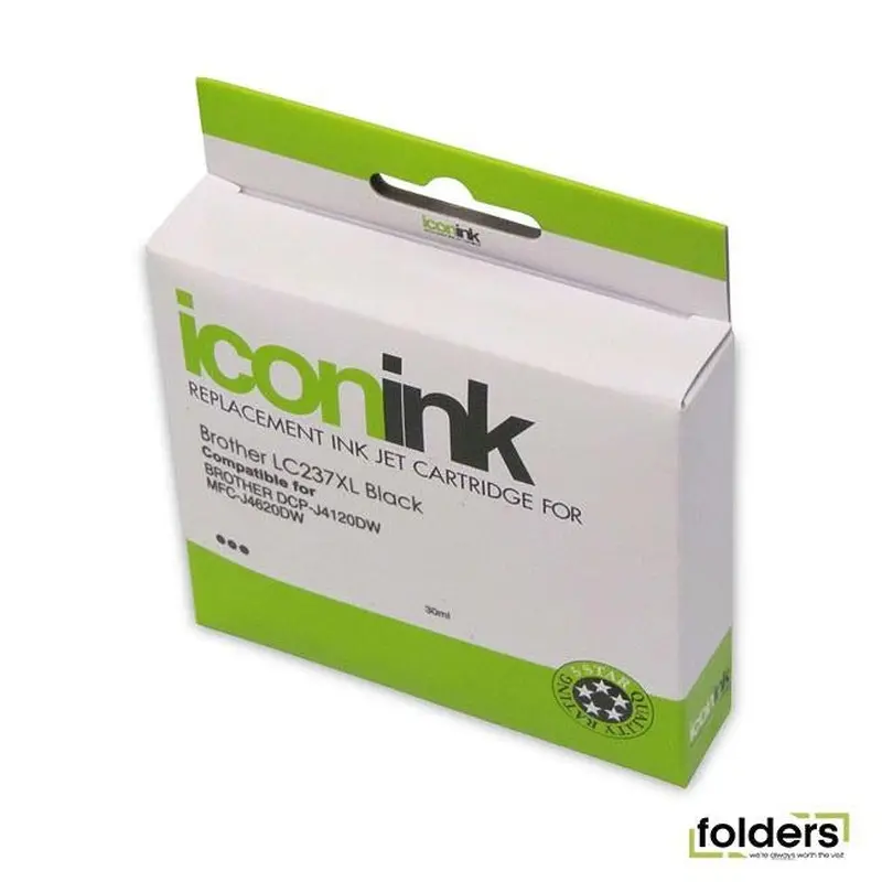 Icon Compatible Brother LC237XL Black Ink Cartridge