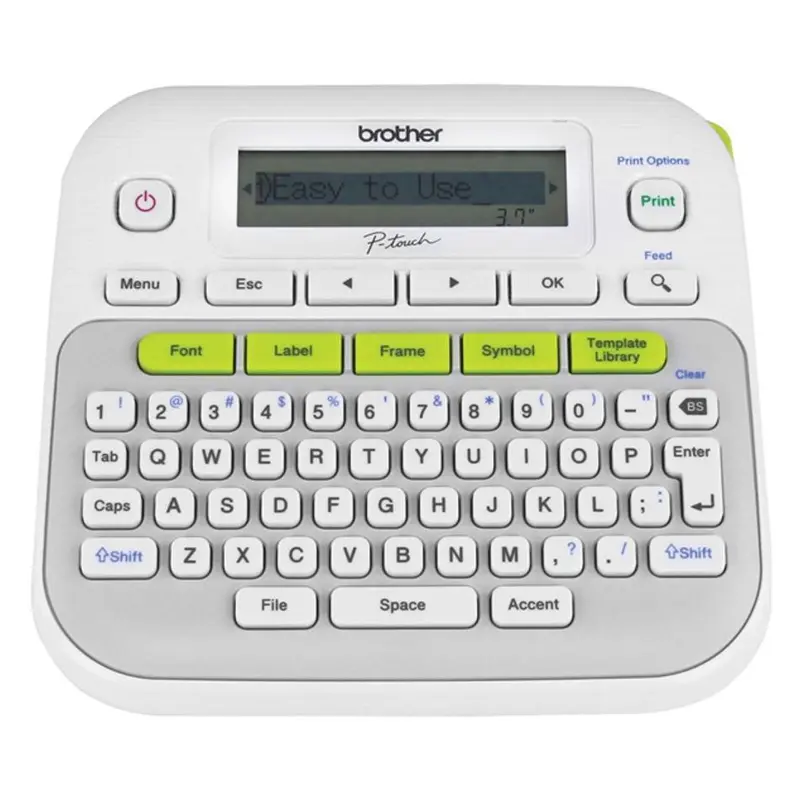 Brother Ptd210 P-Touch Desktop Label Printer BPTD210