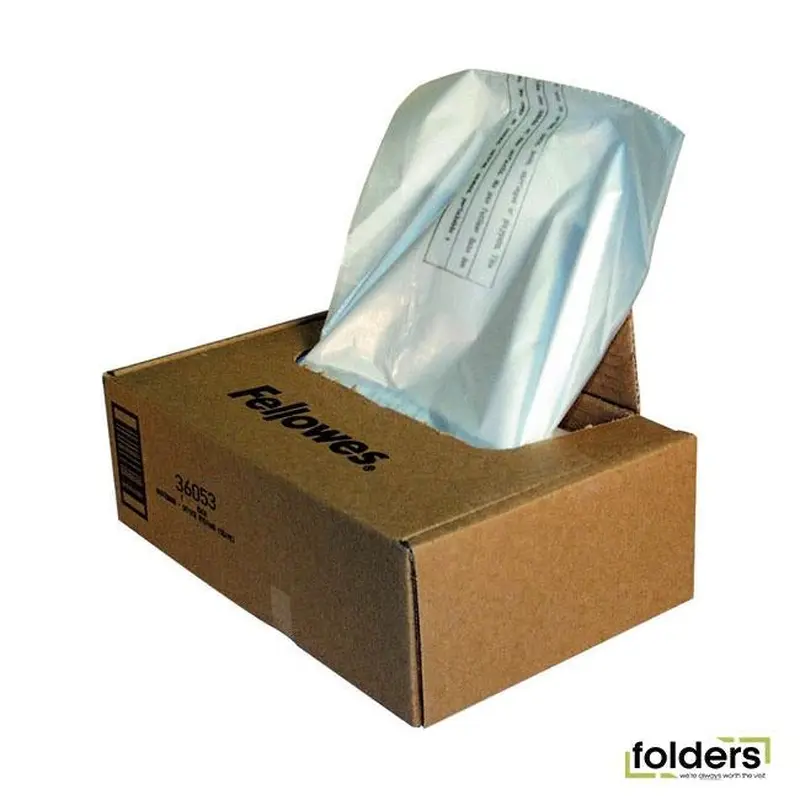 Fellowes Shredder Wastebags SOHO 32-35L Pack 100