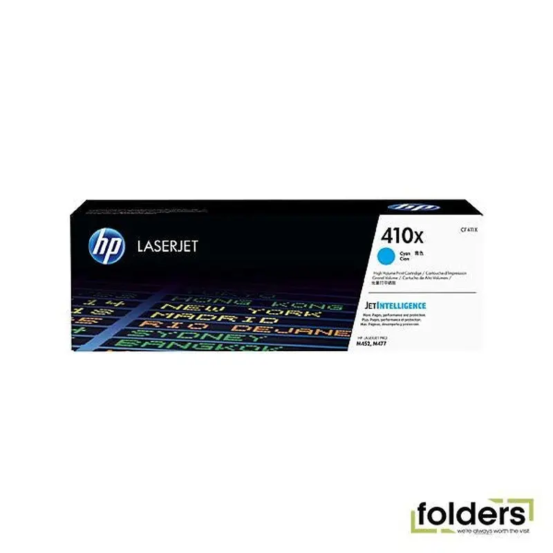 HP #410X Cyan Toner CF411X