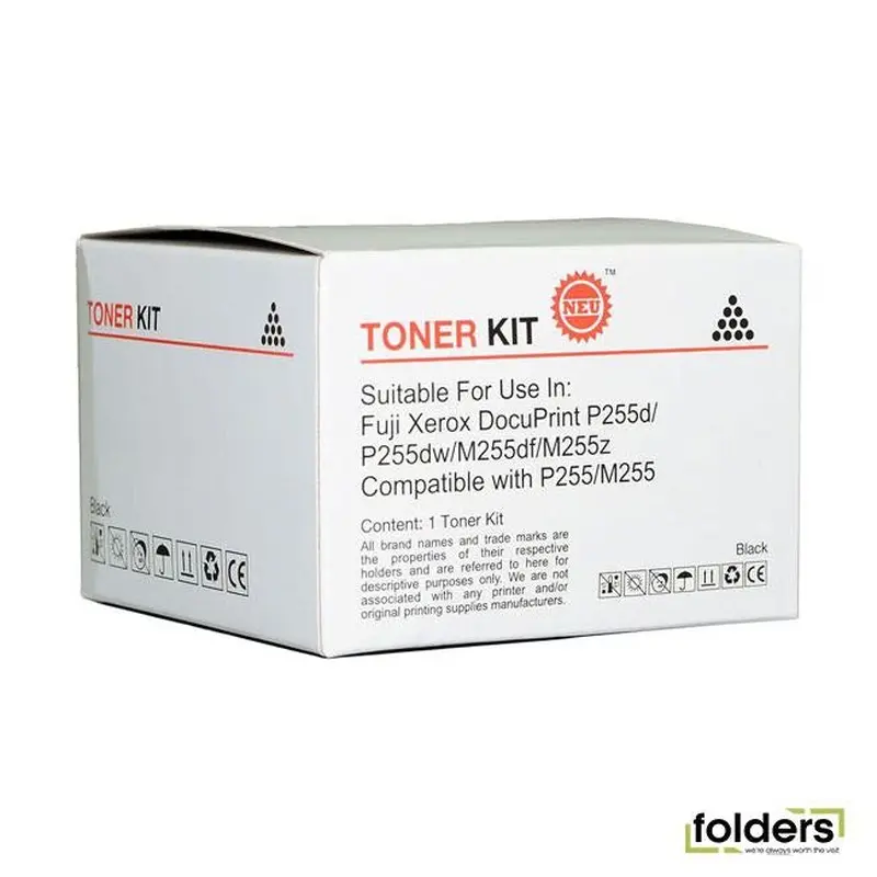 Icon Compatible Fuji Xerox P255 Black Toner Cartridge (CT201918)