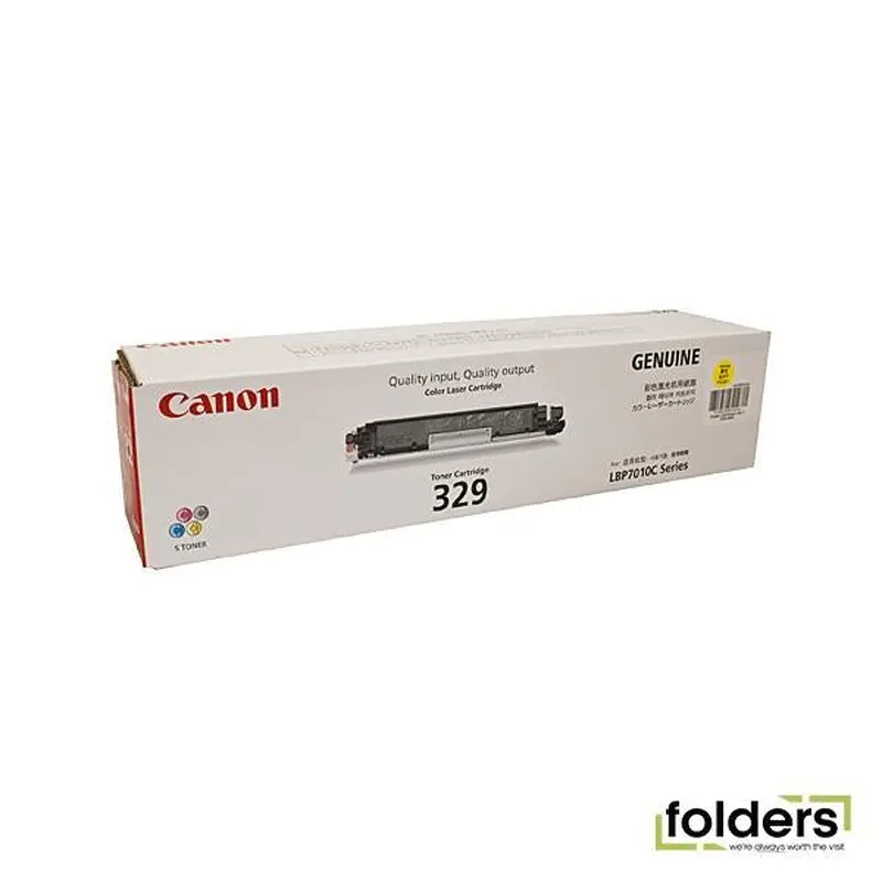 CART329Y Canon Yellow Toner