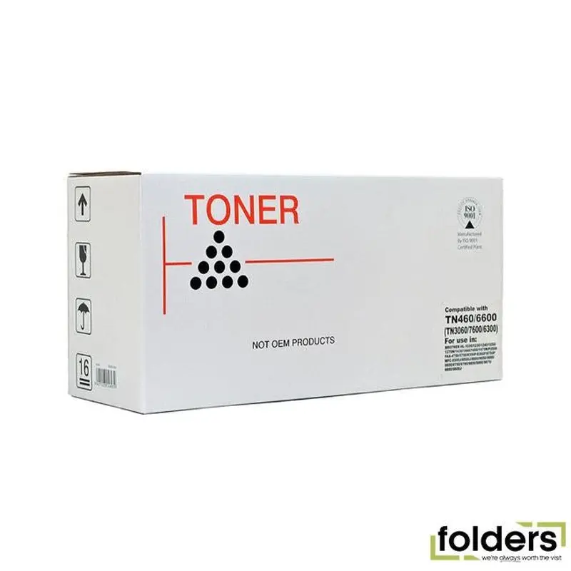 Icon Compatible Brother TN3060/6600/7600 (TN460) Black Toner Cartridge
