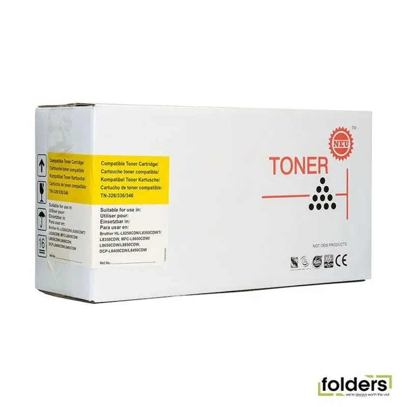 Icon Compatible Brother TN346 Yellow Toner Cartridge