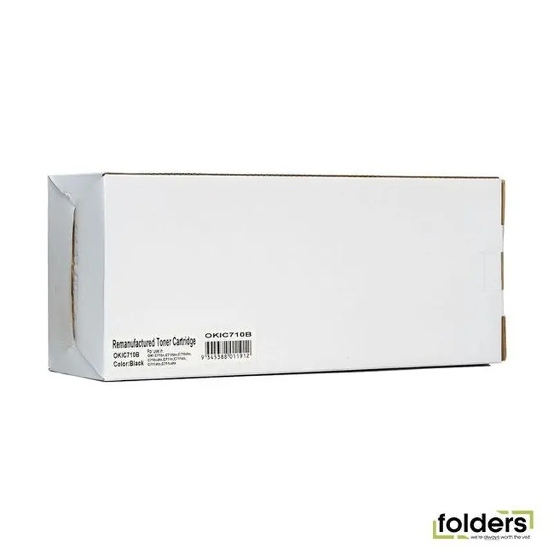 Icon Compatible OKI C710/711 Black Toner Cartridge (44318612)