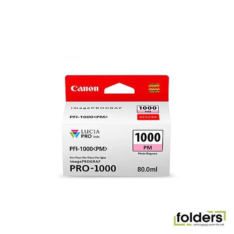 Canon PFI1000 Ph Magenta Ink Cartridge