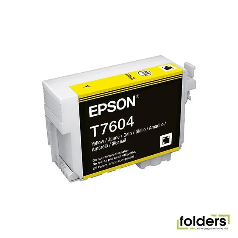 Epson 760 Yellow Ink Cartridge