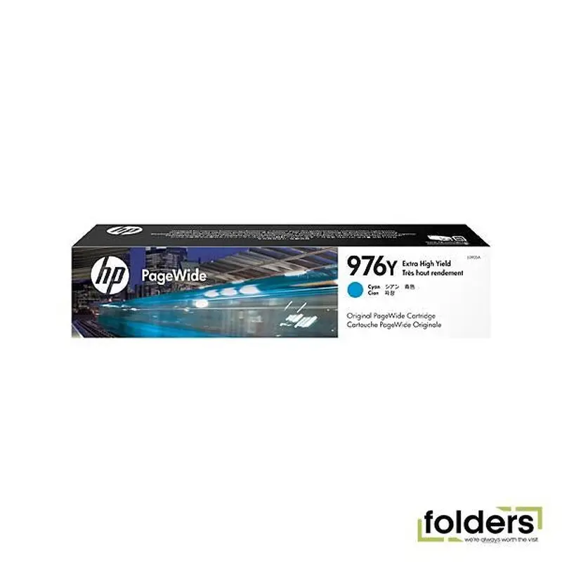 HP #976Y Cyan Ink L0R05A