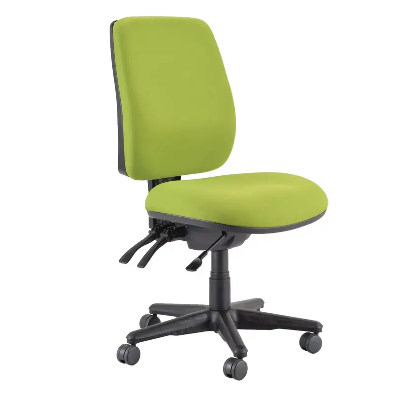 Buro Roma 3 Lever High Back Office Chair 217Green / Without Arms