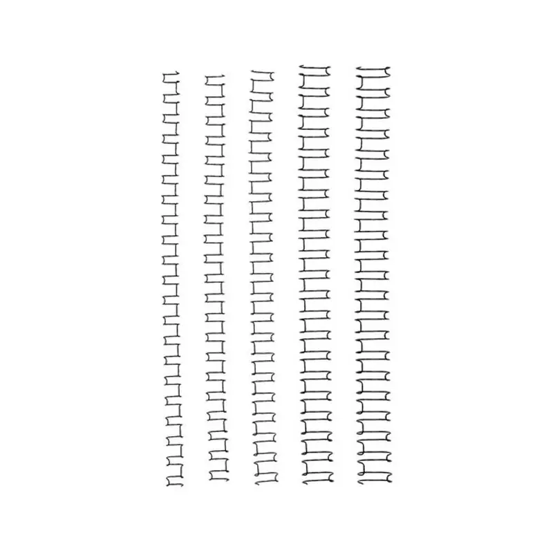 Gbc Binding Wire 21 Loop 8Mm Black Pk100 BE21W8BK100