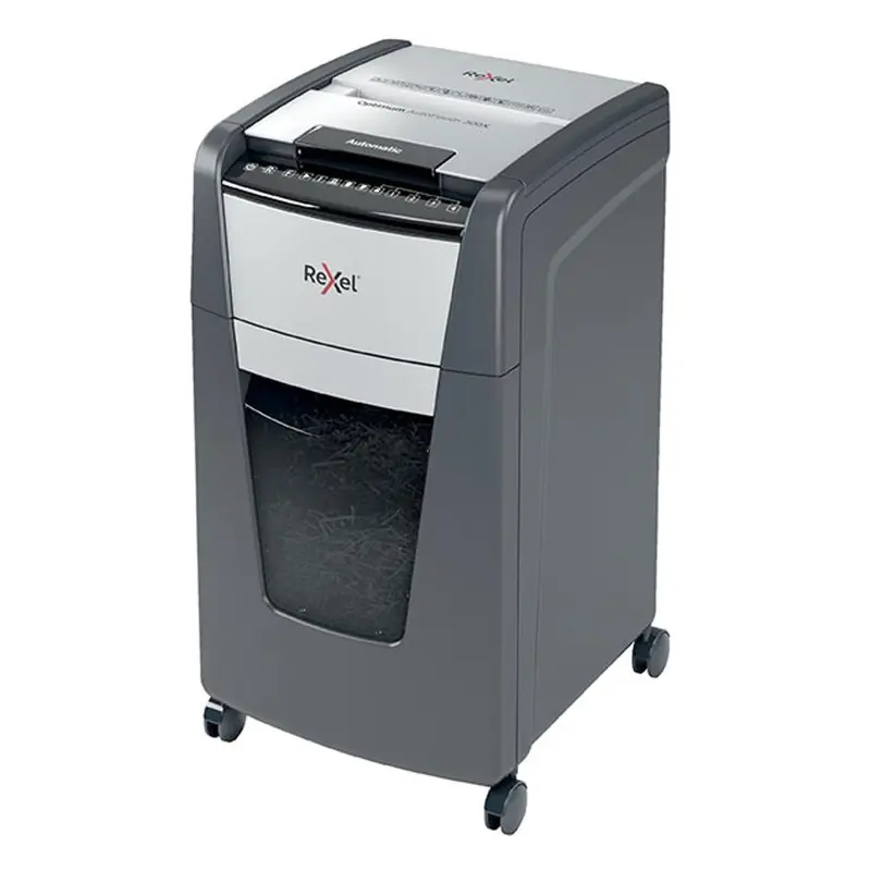 Rexel Optimum Autofeed Shredder 300X Cross Cut 2020300XAU
