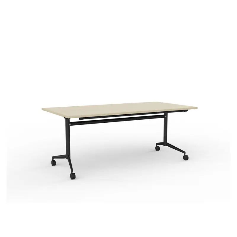 Team Flip Rectangular Table1400 x 700 / White / White