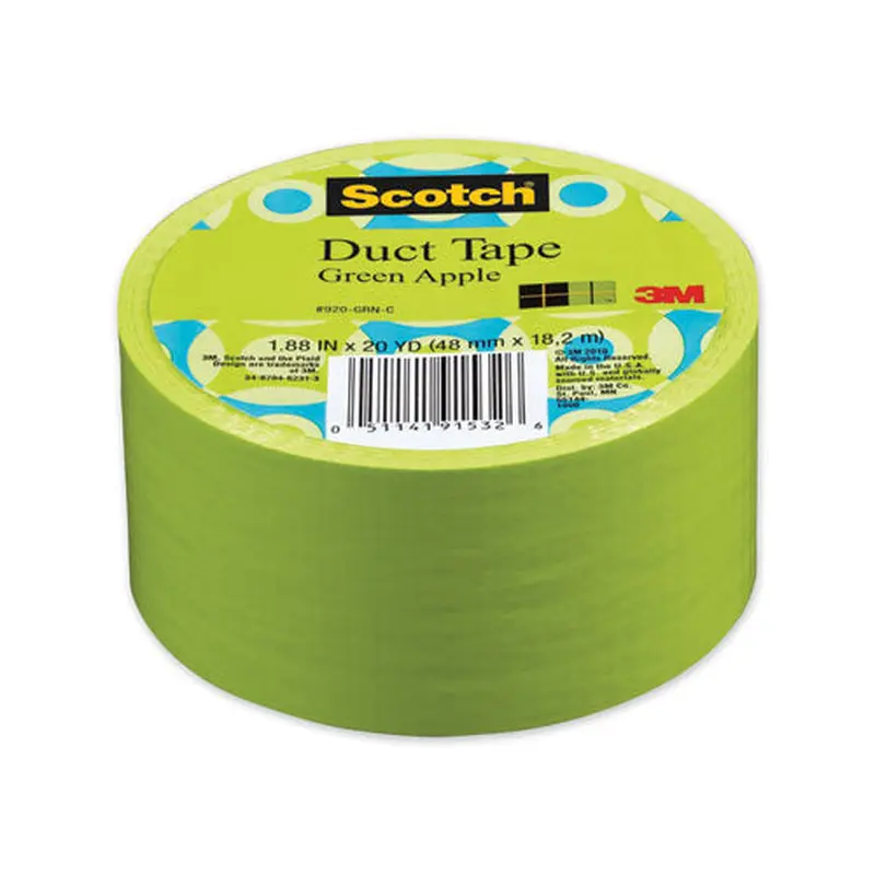 Duct Tape, 1.88" X 20 Yds, Green Apple