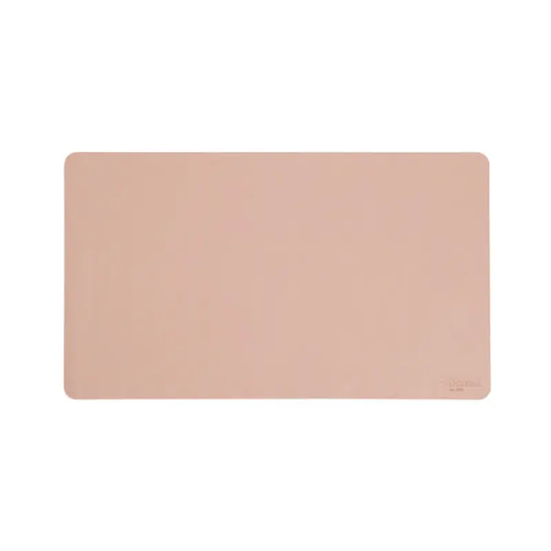 Vegan Leather Desk Pads, 23.6 X 13.7, Light Pink