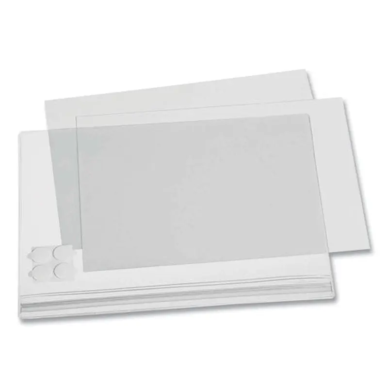 Self-adhesive Water-resistant Sign Holder, 8.5 X 11, Clear Frame, 5/pack