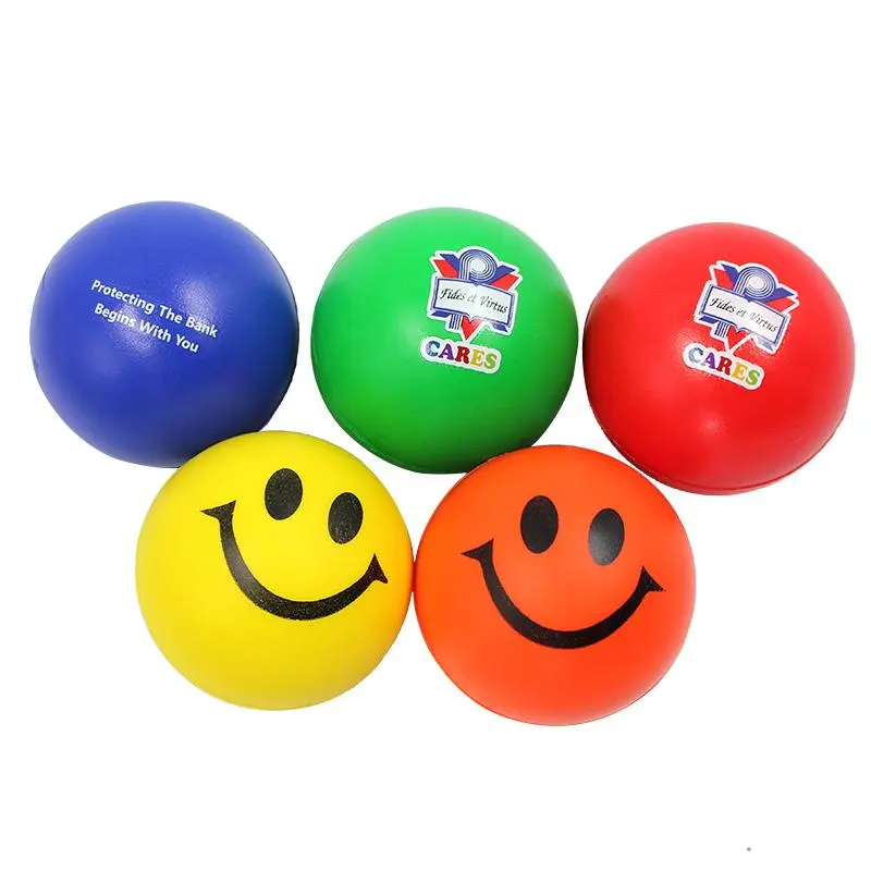 6.3cm Smiley Face Stress Ball3000 