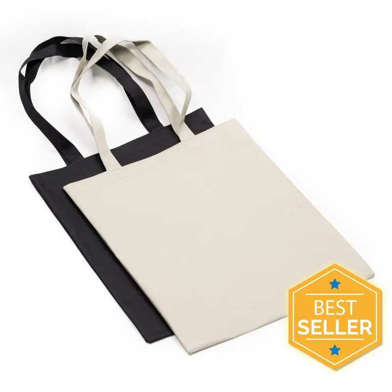 600D Waterproof Canvas Tote BagBlack