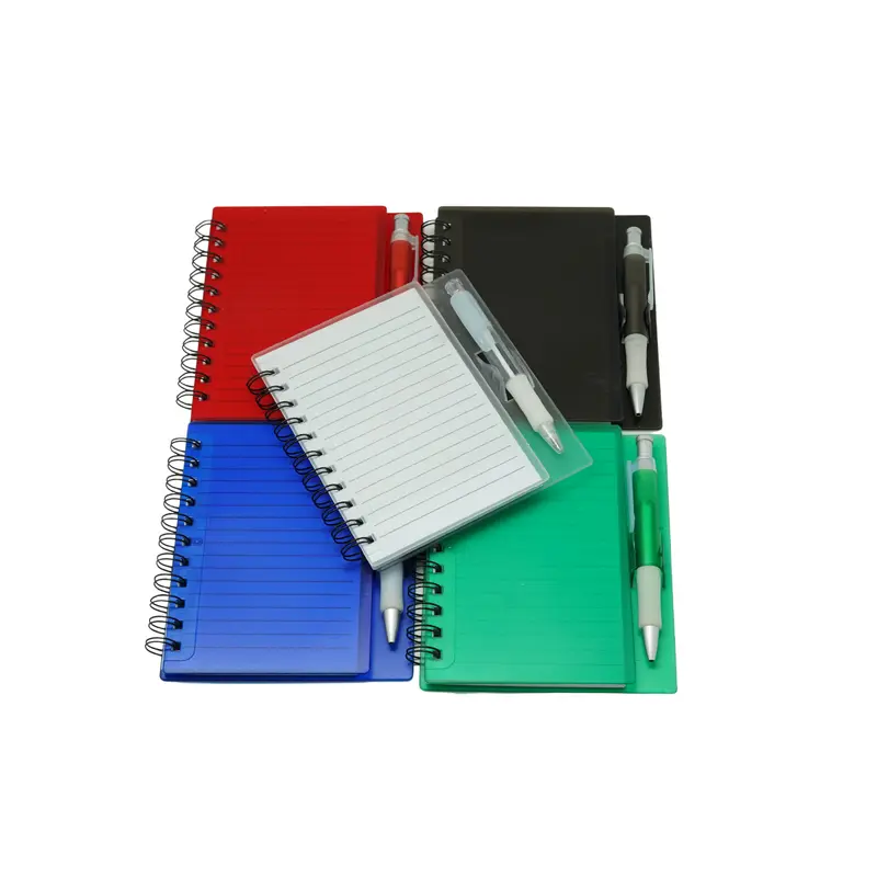 A5 wire-o hard cover Notebook with Pen1000 