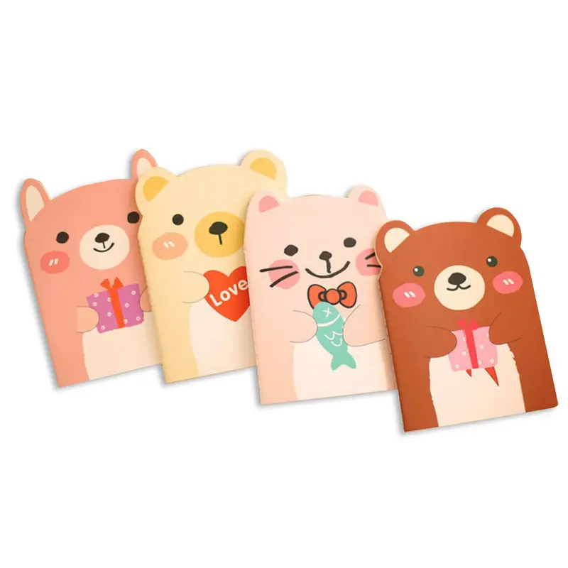 Cartoon Bear Design NotepadAssorted