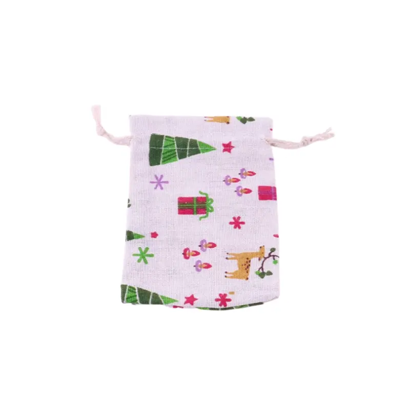 Christmas Drawstring Gift BagAssorted