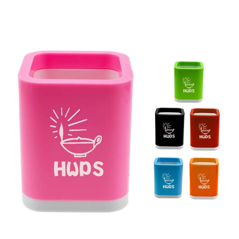 Coloured Square Pen Holder500 